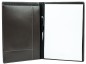 Preview: Schreibmappe DIN A4, incl. Memoblock CAMBRIDGE Top Grain Rindleder dunkelbraun